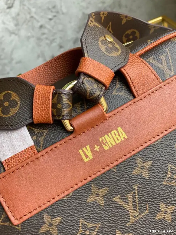 Fake Louis Bags SHOE BOX LOUIS VUITTON LVXNBA BACKPACK 0707